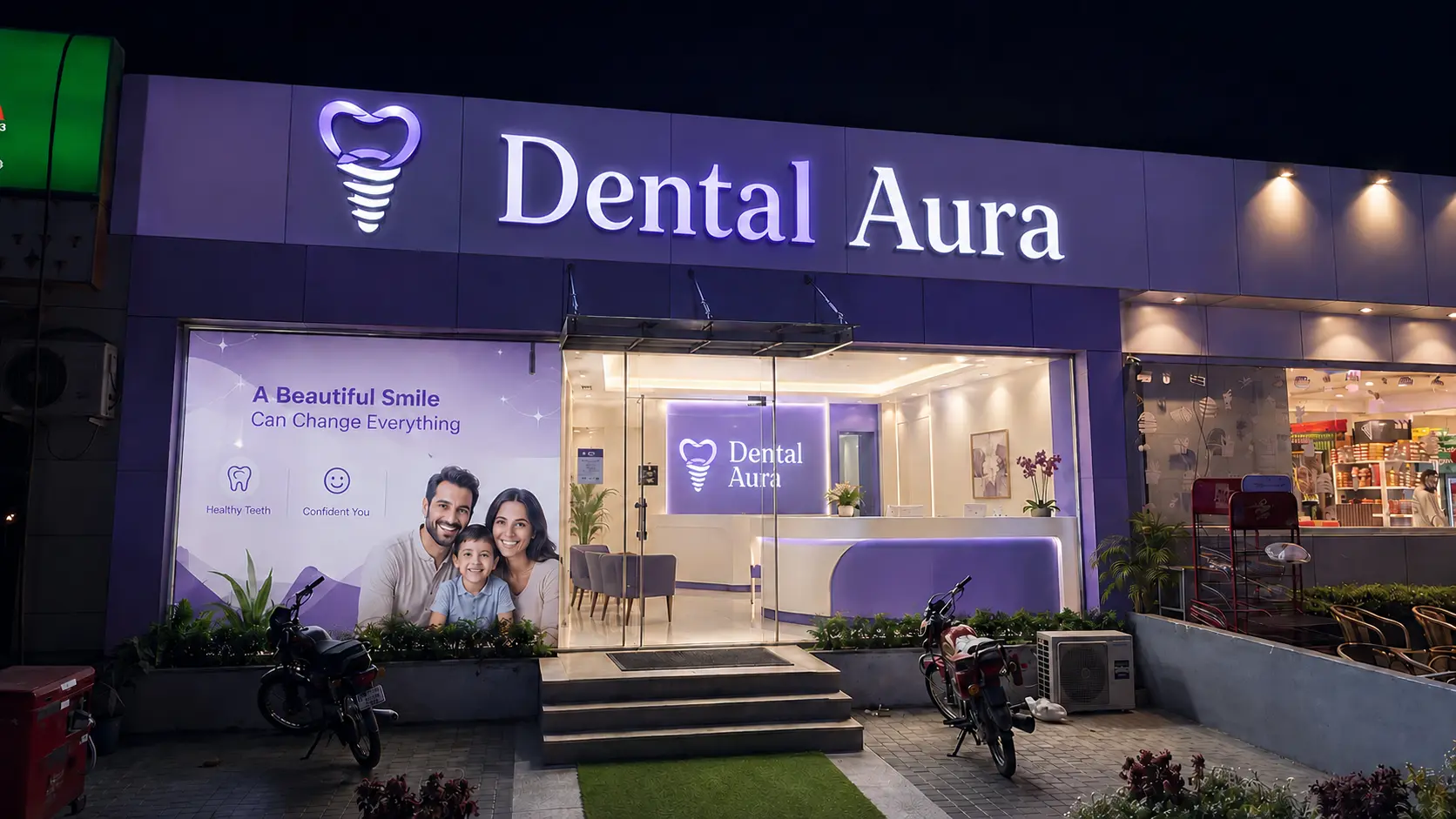 Dental Aura Interior – Modern & Premium